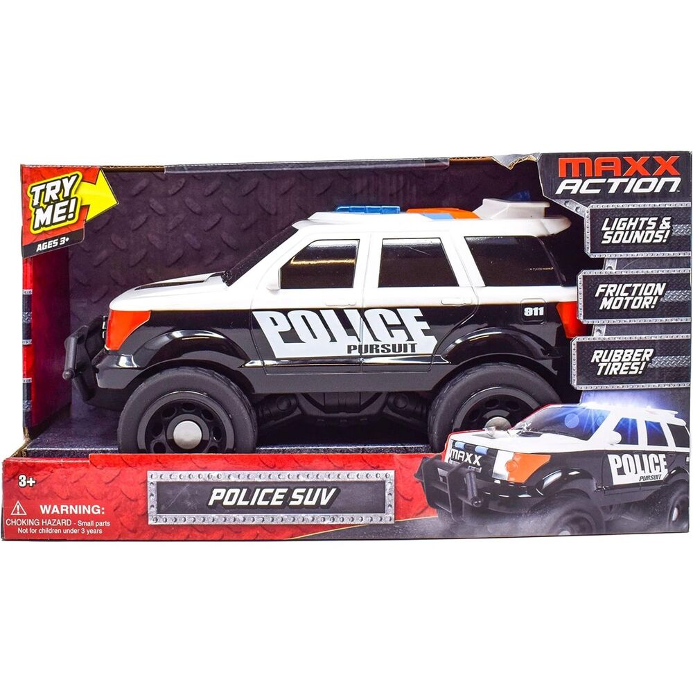 Maxx Action 12’’ Large Police Car Toy